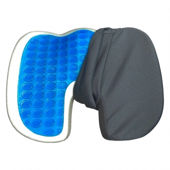 Almofada Ortopédica Cóccix Gel E Espuma Alívio Da Dor