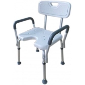 Banqueta Com Encosto Alça Lateral E Abertura Frontal - MBA027AFL