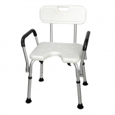 Banqueta Com Encosto Alça Lateral E Abertura Frontal - MBA027AFL